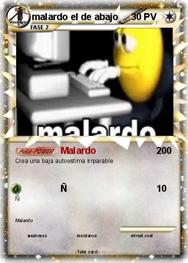 Pokemon malardo el de abajo