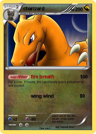 Pokemon charizard