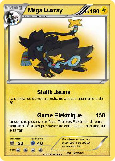 Pokemon Méga Luxray