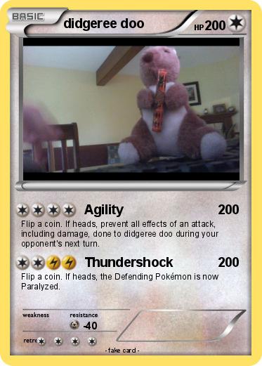 Pokemon didgeree doo