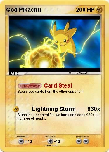 Pokemon God Pikachu