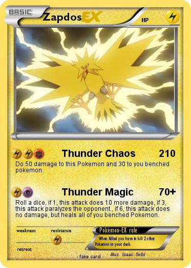 Pokemon Zapdos