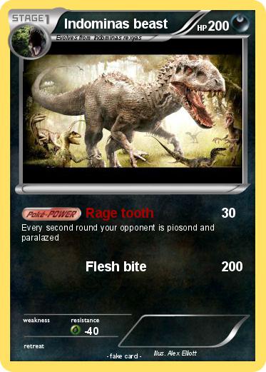 Pokemon Indominas beast