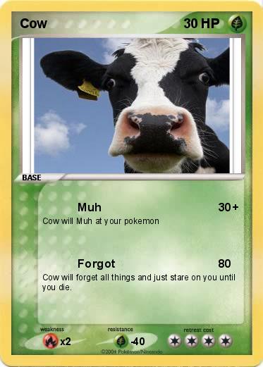Pokemon Cow