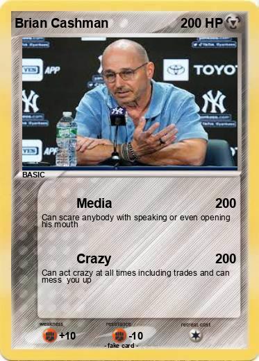 Pokemon Brian Cashman