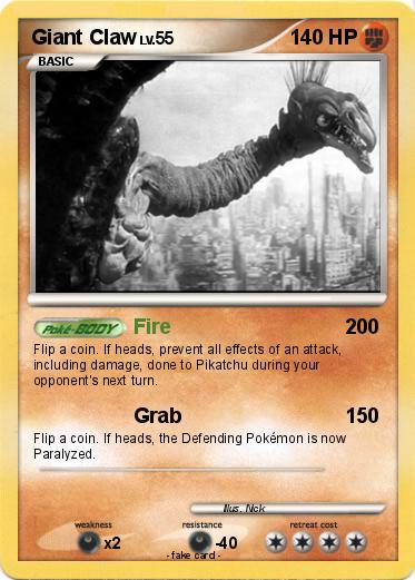 Pokemon Giant Claw