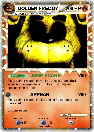 Pokemon GOLDEN FREDDY