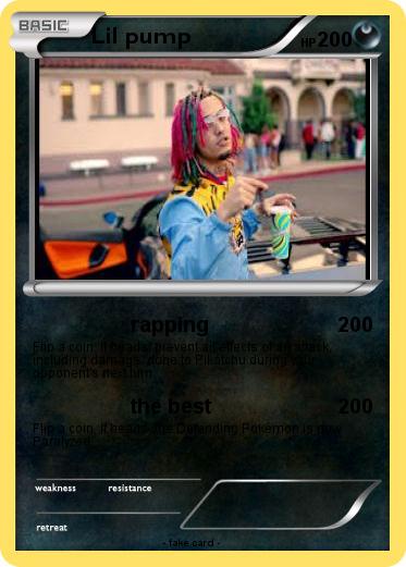 Pokemon Lil pump