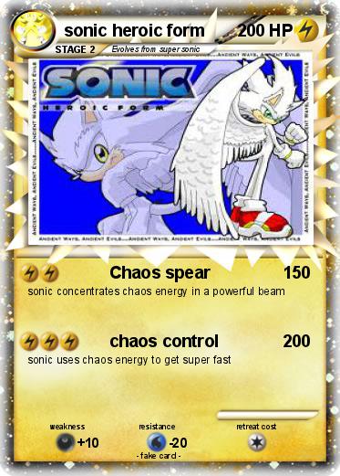 Pokemon sonic heroic form