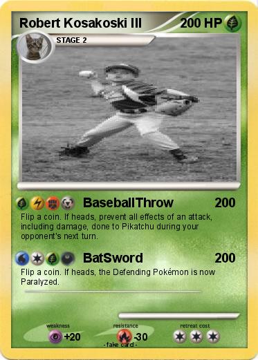 Pokemon Robert Kosakoski III