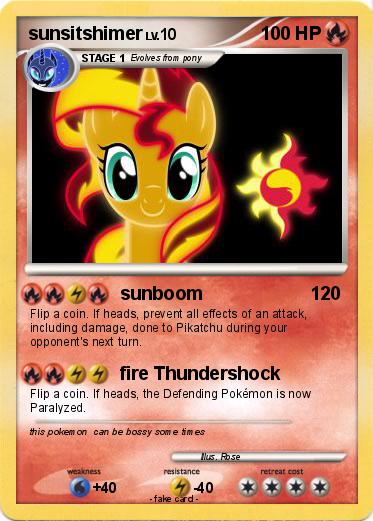 Pokemon sunsitshimer