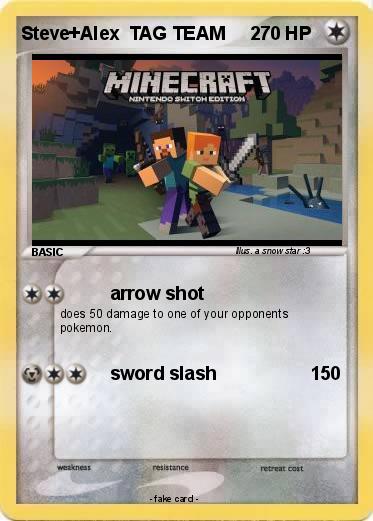 Pokemon Steve+Alex  TAG TEAM     2