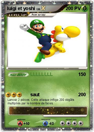 Pokemon luigi et yoshi