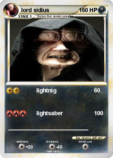 Pokemon lord sidius