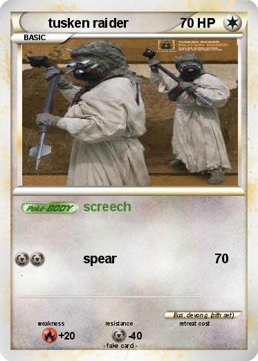 Pokemon tusken raider
