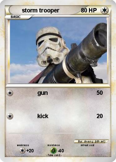 Pokemon storm trooper