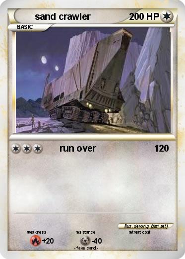 Pokemon sand crawler