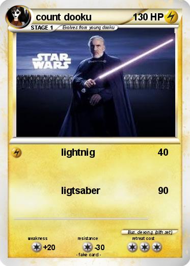 Pokemon count dooku