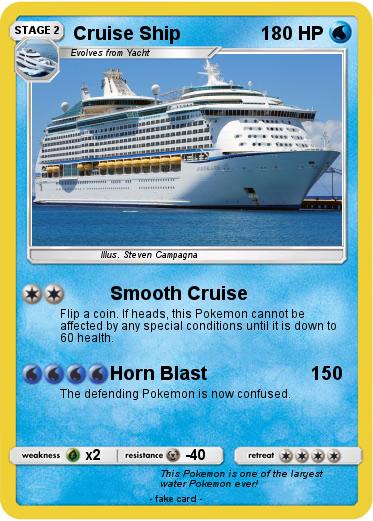 Pokemon Cruise Ship