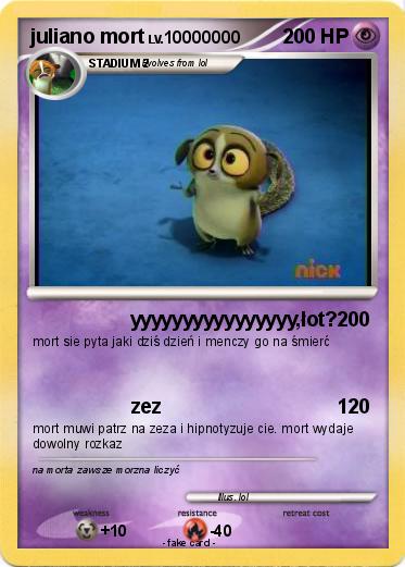 Pokemon juliano mort