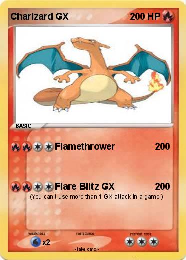 Pokemon Charizard GX