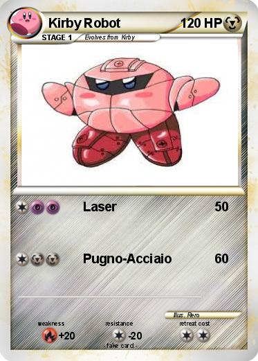 Pokemon Kirby Robot