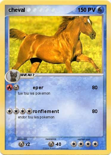 Pokemon cheval
