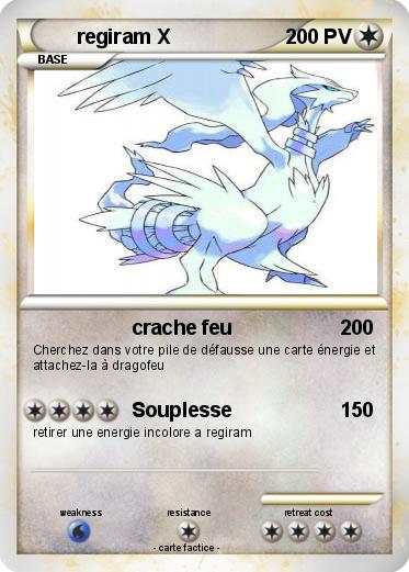 Pokemon regiram X