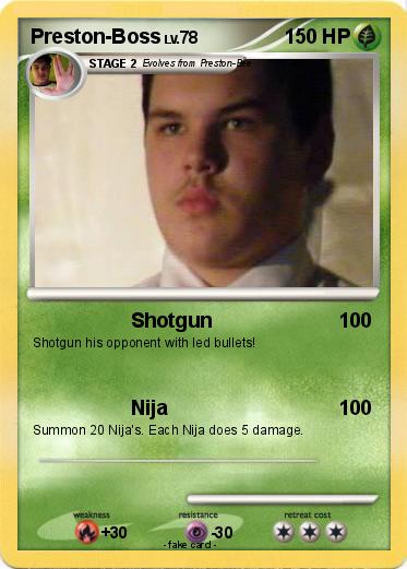 Pokemon Preston-Boss