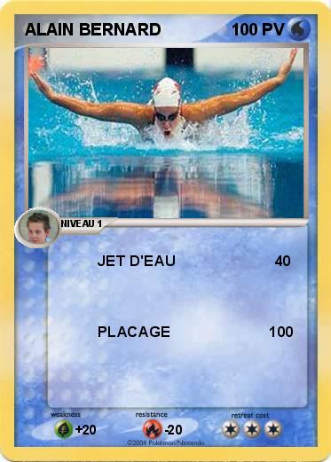 Pokemon ALAIN BERNARD