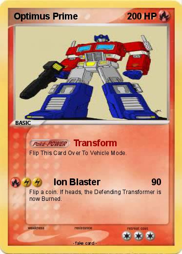 Pokemon Optimus Prime