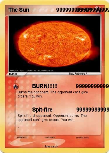 Pokemon The Sun                  9999999999999999999999999999999999999999999999999999999999999999999999999999