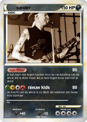 Pokemon sander
