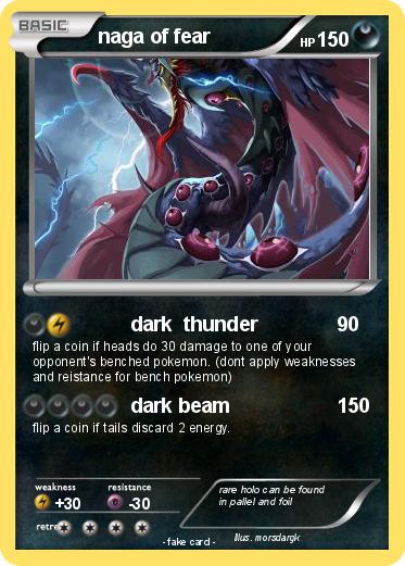 Pokemon naga of fear