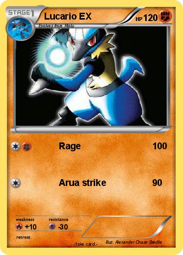 Pokemon Lucario EX