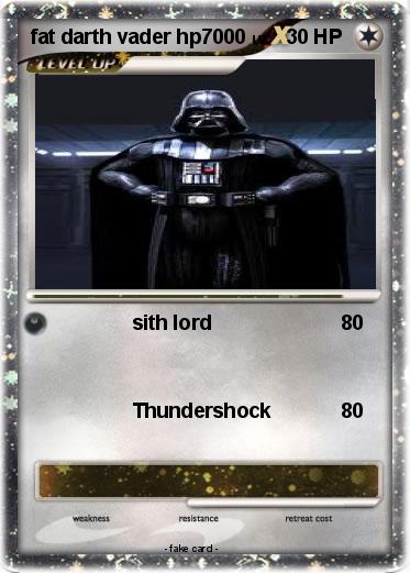 Pokemon fat darth vader hp7000