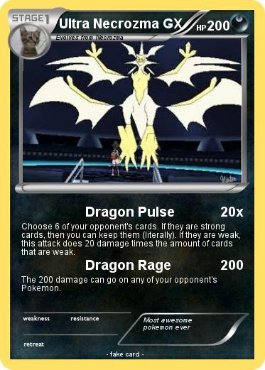 Pokemon Ultra Necrozma GX