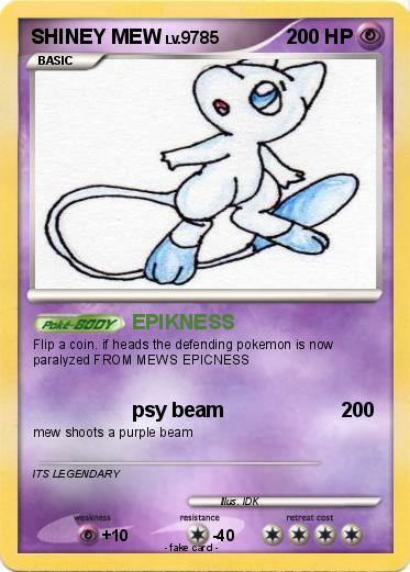 Pokemon SHINEY MEW