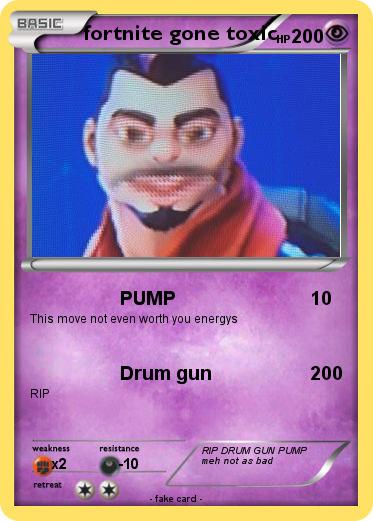 Pokemon fortnite gone toxic