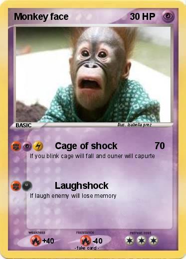 Pokemon Monkey face