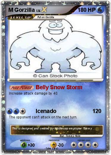 Pokemon M Gorzilla