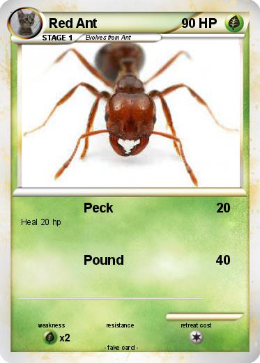 Pokemon Red Ant
