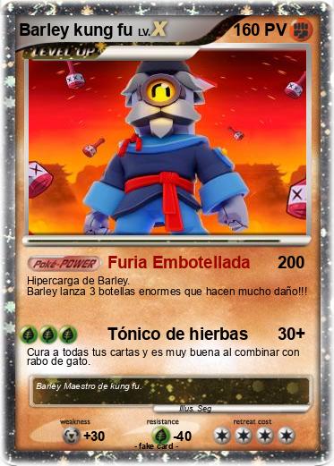 Pokemon Barley kung fu