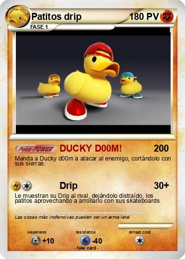 Pokemon Patitos drip