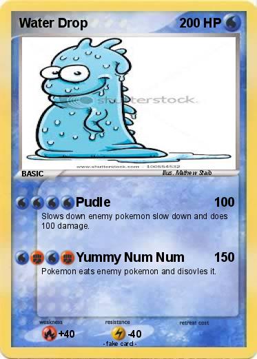 Pokemon Water Drop