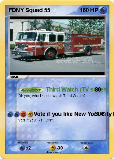 Pokemon FDNY Squad 55