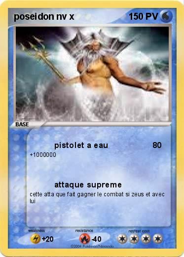 Pokemon poseidon nv x