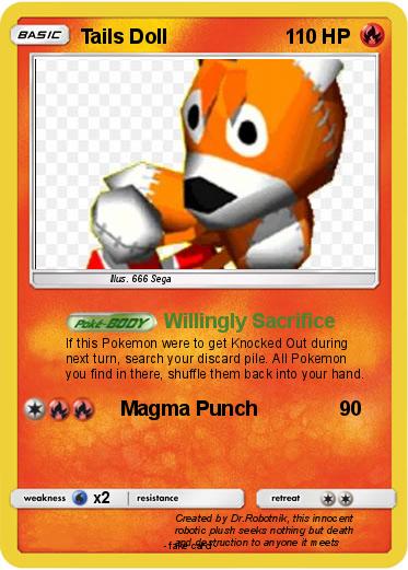 Pokemon Tails Doll