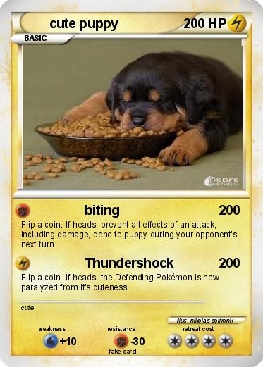 Pokemon cute puppy