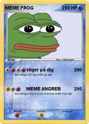 Pokemon MEME FROG